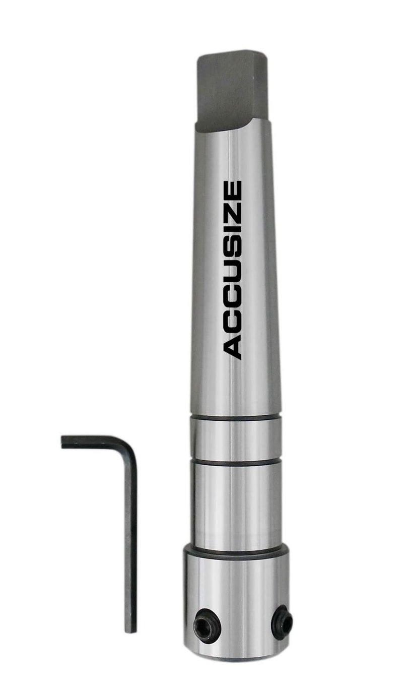 Accusize Industrial Tools Magnetic Drill Annular Cutter Arbor Mt4 to 3/4'' Weldon Shank, Mc00-0004 - Image 1